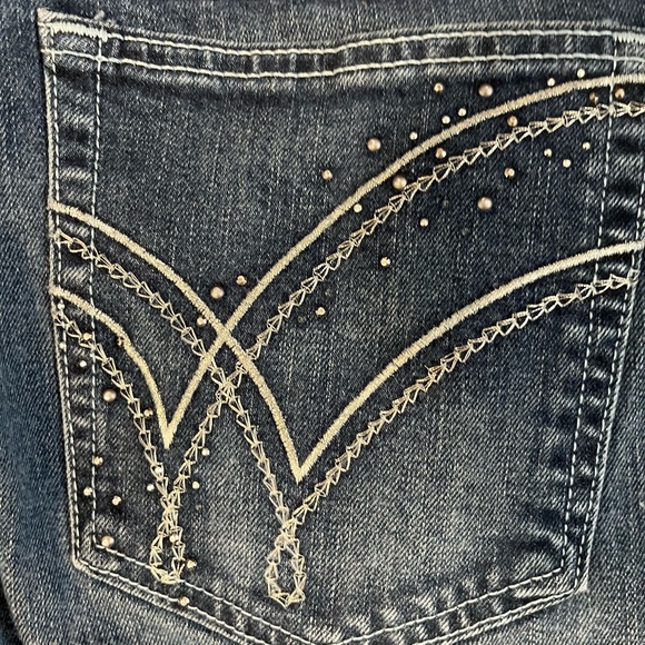 Wrangler Women's Dark Blue Boot Cut Q-Baby Jeans Size 20/34 - Picture 6 of 8